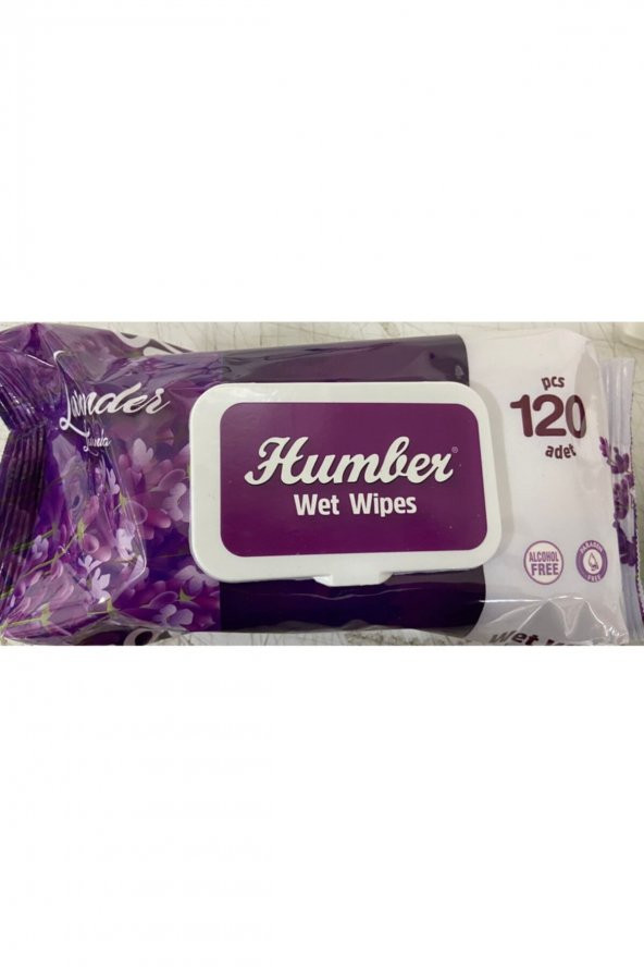 Humber Lavender Islak Havlu 120li 18 Paket Fma07262