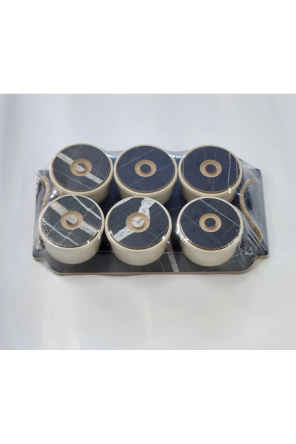 DİJİTAL DESEN 6 LI KAHVALTILIK ürün görseli