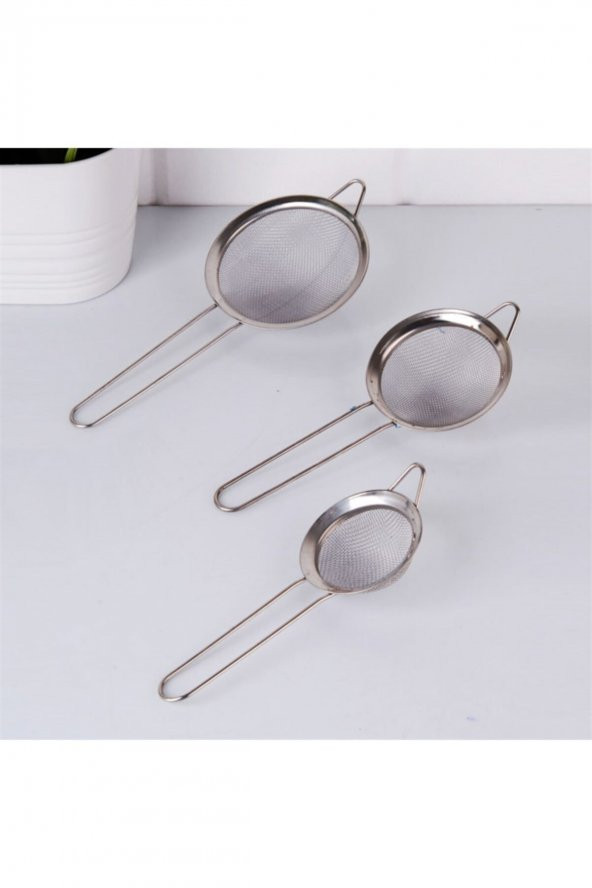 Baroness Küçük 3lü Süzgeç Set ürün görseli