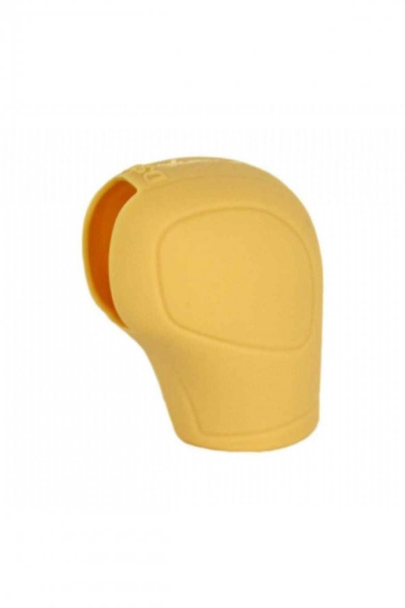 Silikon Vites Topuzu Kılıfı Krem - 2