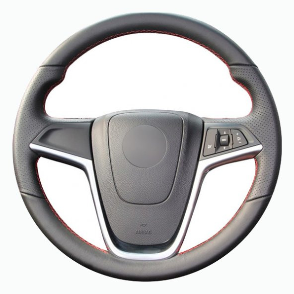 Opel Astra J Uyumlu Araca Özel Deri Direksiyon Kılıfı
