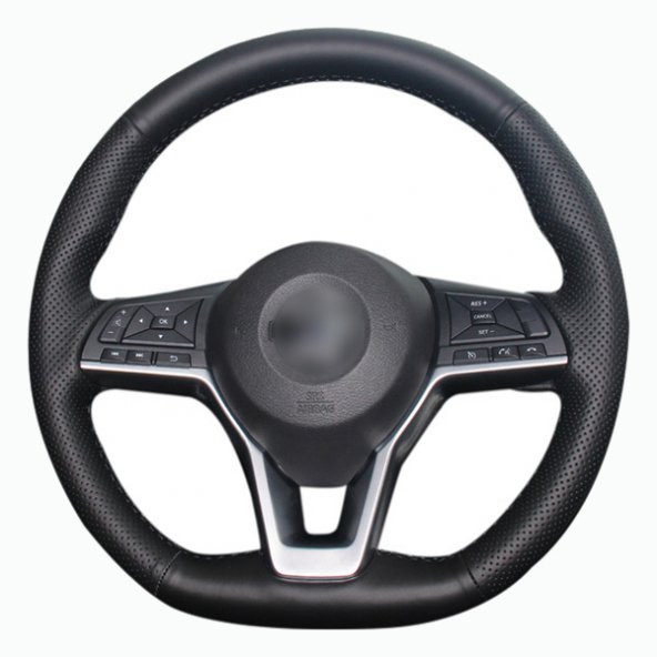 Nissan Qashqai 17-18 Uyumlu Araca Özel Deri Direksiyon Kılıfı