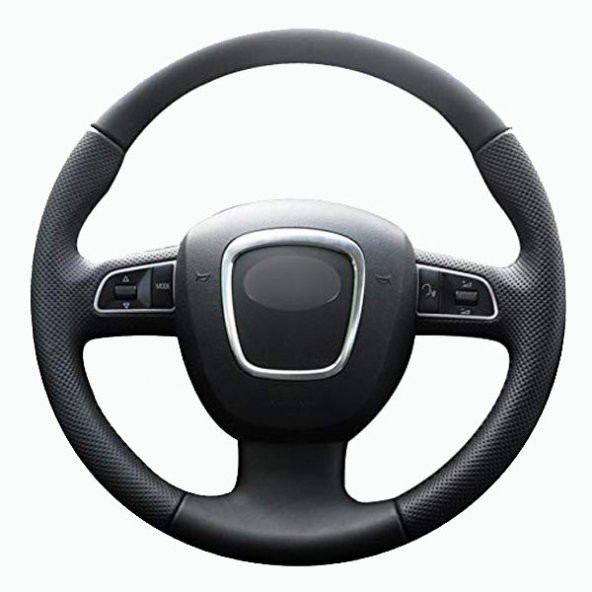 Audi A3 08-13 Uyumlu Araca Özel Deri Direksiyon Kılıfı