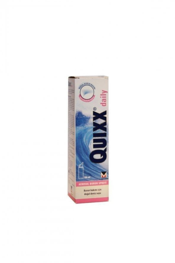 QUIXX Daily Aerosol Burun Spreyi 100 Ml 8699832540055