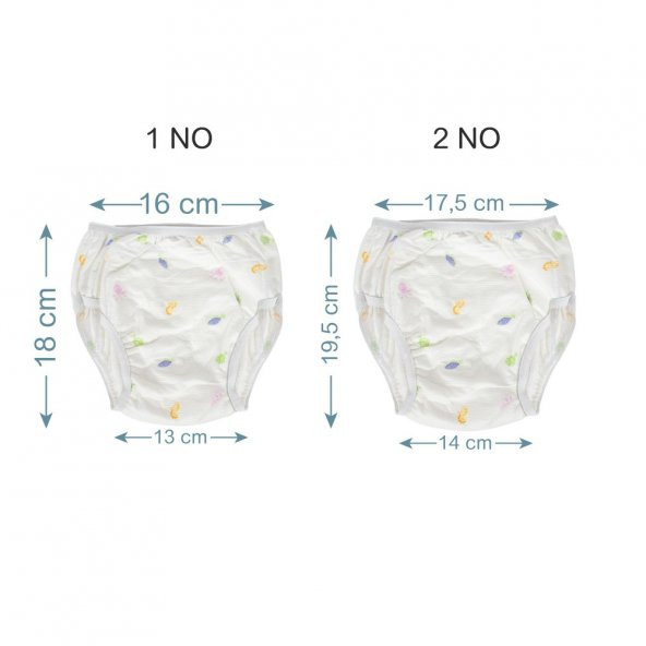 Sevi Bebe Pamuk Pedli Alıştırma Külodu (4 Adet) ART-259 Orjinal - 4