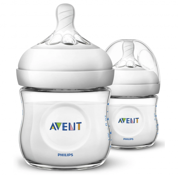 Philips Avent Natural PP Biberon 125ml 2li SCF030/27