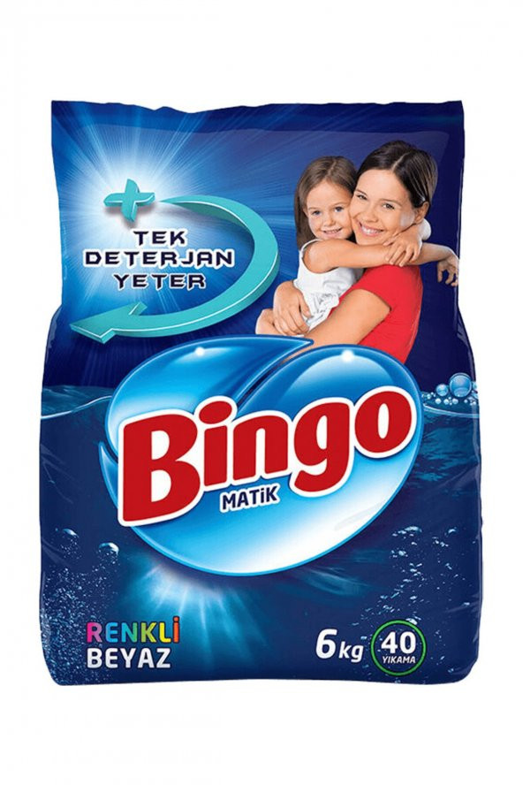 Bingo Matik 6 Kg Renkli&Beyaz - 2