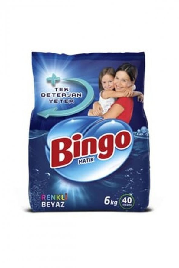 Bingo Matik 6 Kg Renkli&Beyaz - 3