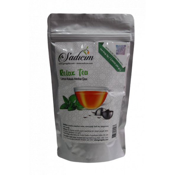 Sadıcım Relax-Limon Kokulu Melisa Çayı 80 Gr Süzen Poşet - 2