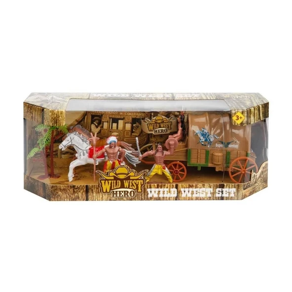 S00077116 Kovboy Oyun Set - Kızılderili At -1 Adet Stokta Olan Gönderilir