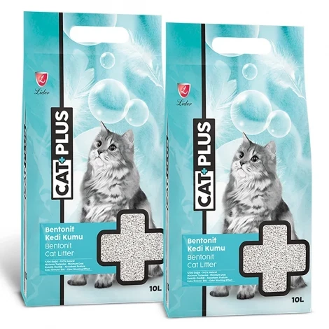 CatPlus Kokusuz Kedi Kumu 10 Lt x 2 Adet