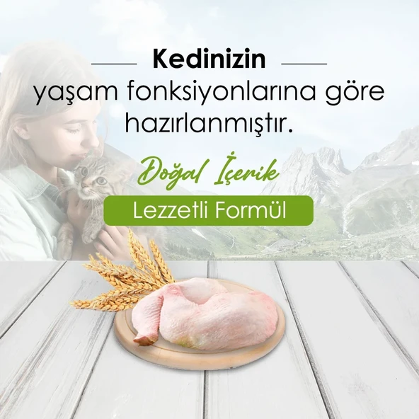 Mercy Tavuklu Yetişkin Kedi Maması 15 Kg - 2