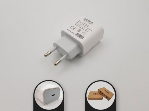 TYPE-C HIZLI TELEFON ŞARJ ADAPTÖRÜ