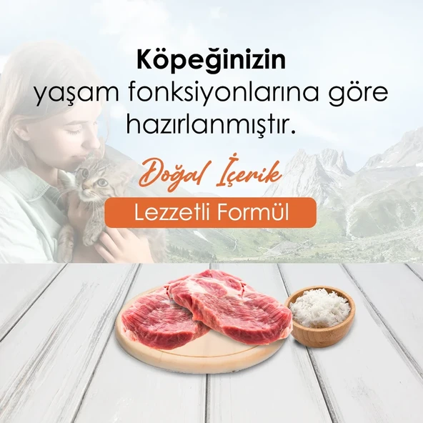 DogPlus Kuzu Etli Pirinçli Yavru Köpek Maması 3 Kg - 2