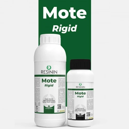 Mote 1600 Gr A+B Yüksek Isı Dayanımlı Şeffaf Epoksi Reçine