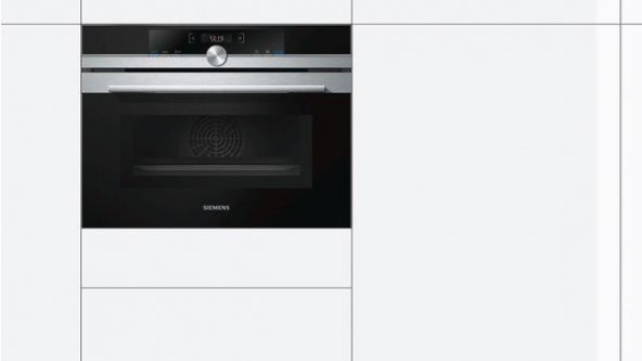 Siemens iQ700 CM633GBS1 45 LT Ankastre Fırın Siyah