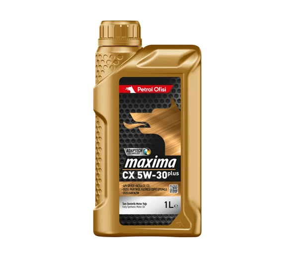 PETROL OFİSİ MAXİMA CX 5W30 1 LİTRE MOTOR YAĞ - 1