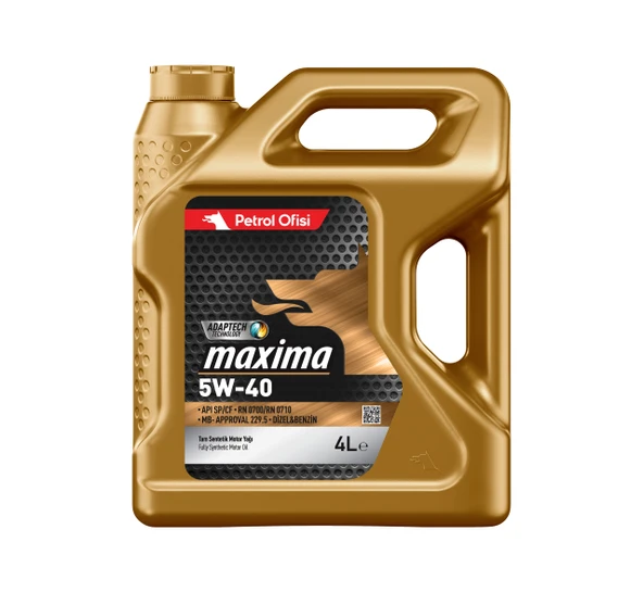 Petrol Ofisi Maxima 5W-40 4 lt Motor Yağı - 2024 - 1