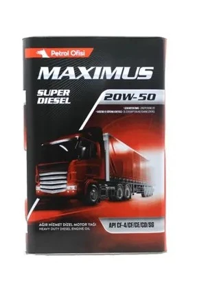 Petrol Ofisi Maximus Süper Diesel 20w50 (15 Kg) - 1