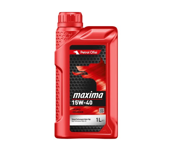 Petrol Ofisi Maxima 15W-40 Benzinli Motor Yağı 1 Litre - 1