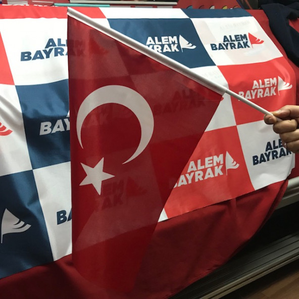 Türk Bayrağı Çubuklu - 2
