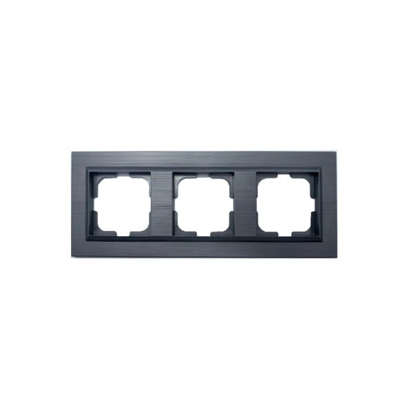 Ovivo Quantum İnox Üçlü Çerçeve