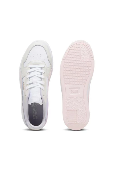 Puma Carina Street 389390 10 Kadın Sneaker Ayakkabı Beyaz Pembe 36-40 - Resim 4