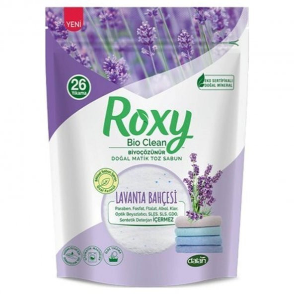 Roxy Matik Lavanta Toz Sabun 800 gr