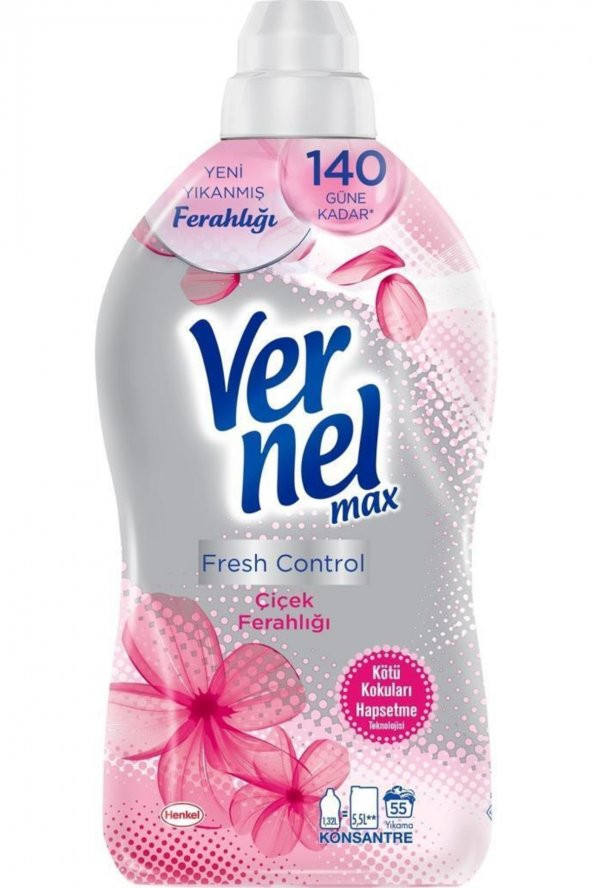 Max Konsantre Çamaşır Yumuşatıcısı 1320ml (55 Yıkama) Çiçek Ferahlığı