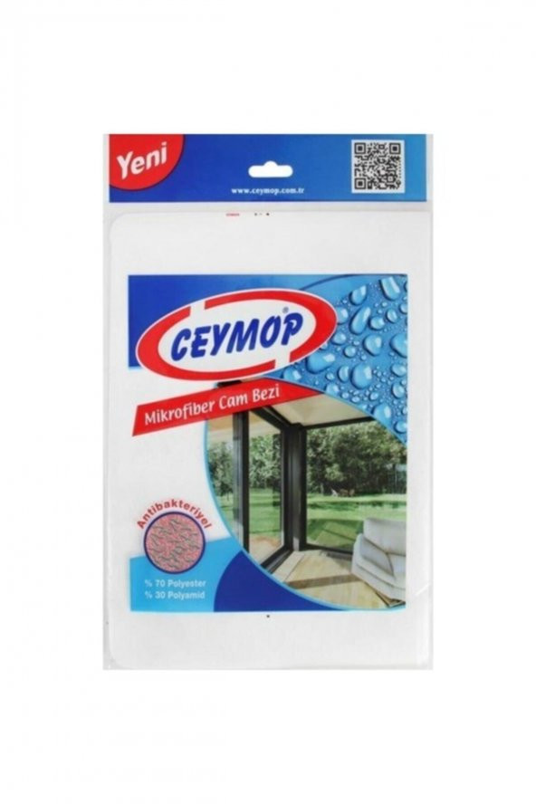 Ceymop Mikrofiber Etkili Cam Bezi 1 Paket