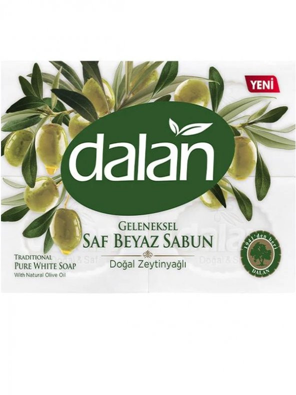 Banyo Sabunu Zeytinyağlı Beyaz (4150gr) 600gr