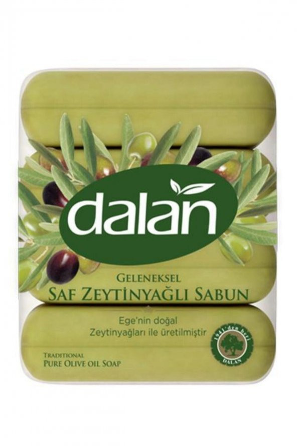 Geleneksel Saf Zeytinyağlı Sabun 4 X 70 gr