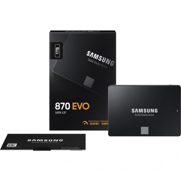 Samsung 870 EVO MZ-77E1T0BW SATA 3.0 2.5" 1 TB SSD - OUTLET - 3