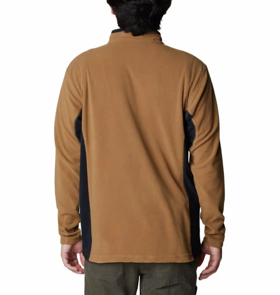 Columbia Klamath Range II Half Zip Erkek Kahverengi Polar AM6558-257 - 2