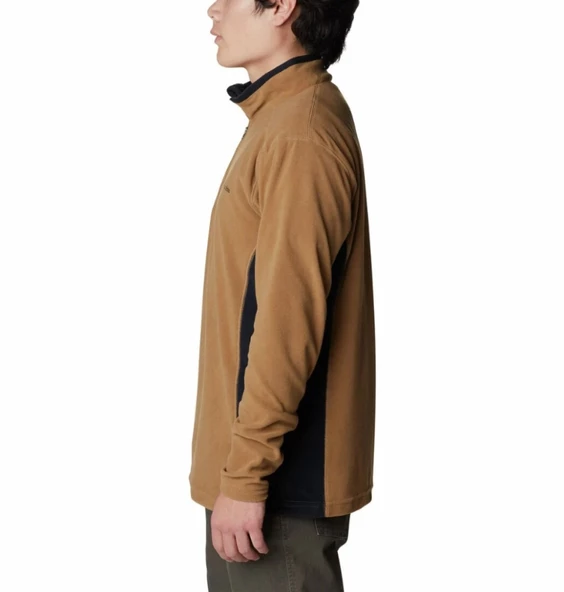 Columbia Klamath Range II Half Zip Erkek Kahverengi Polar AM6558-257 - 3