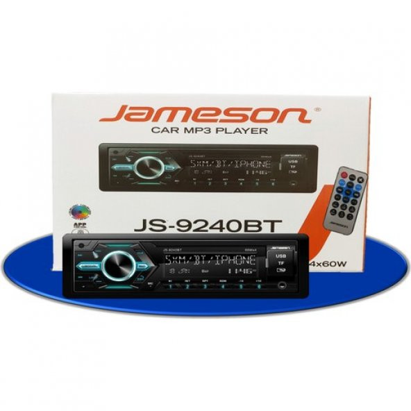Jameson JS-9240 2RCA Bluetooth  Aux 4x60W Oto Teyp - 2