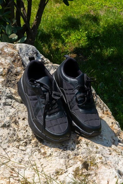 +6,5 cm Boy Uzatan Gizli Topuklu Air Boost Taban Kadın Spor Ayakkabı Sneaker - 9