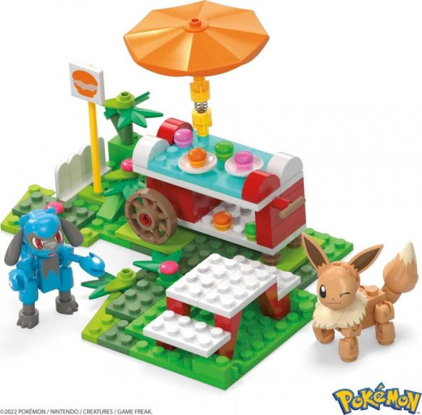 Mattel Pokemon Mega Pokémon Adventure Builder Piknik Seti HDL80, Piknik Yapı Seti - 2