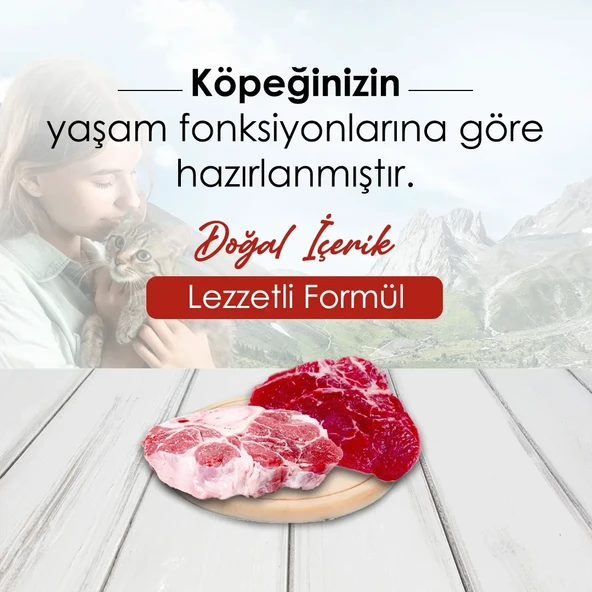 Bonnie Sığır Etli Yetişkin Köpek Maması 2,5 Kg - 2