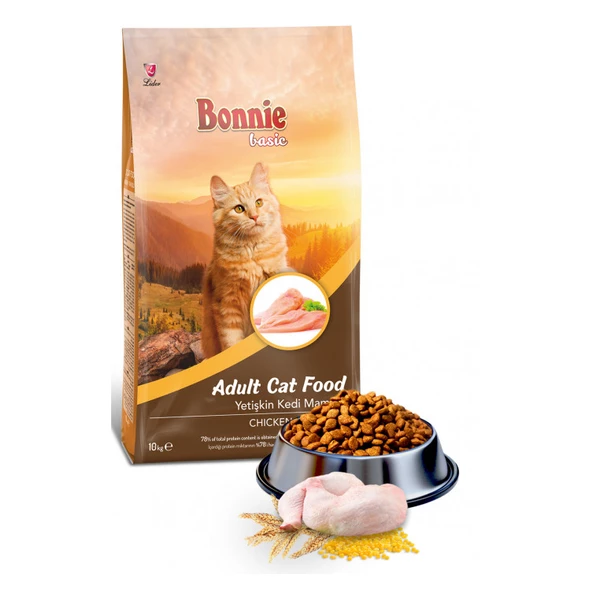 Bonnie Beef Dana Etli 10 kg Yetişkin Kedi Maması