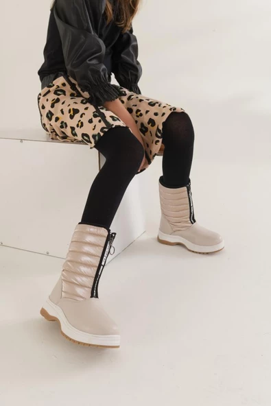 Papuçcity Arzen 02670 Kız Çocuk Termal Kar Çizme Bot