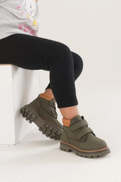 Papuçcity Arzen 02671 Unisex Çocuk Cırtlı Termal Bot - Resim 3