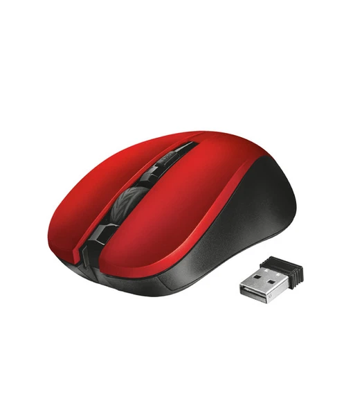 Trust 21871 Mydo Sessiz Mouse-Kırmızı - 2