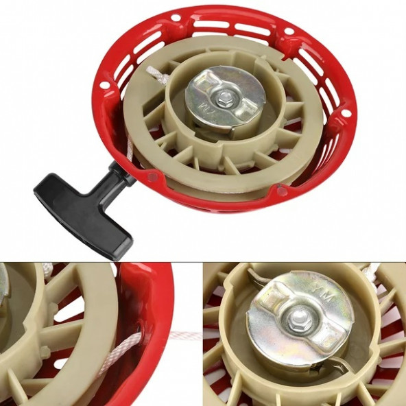 Marş Motorları Çekme Çim Biçme Makinesi Jeneratör Motor Çalıştırma Düzeneği Gx160 5.5h