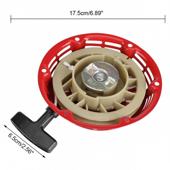 Marş Motorları Çekme Çim Biçme Makinesi Jeneratör Motor Çalıştırma Düzeneği Gx160 5.5h - 3