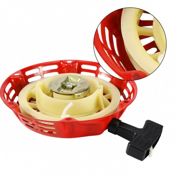 Marş Motorları Çekme Çim Biçme Makinesi Jeneratör Motor Çalıştırma Düzeneği Gx160 5.5h - 5