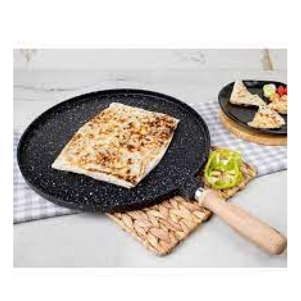 Hamarat Gözleme Tava 36 Cm Döküm Granit - 4