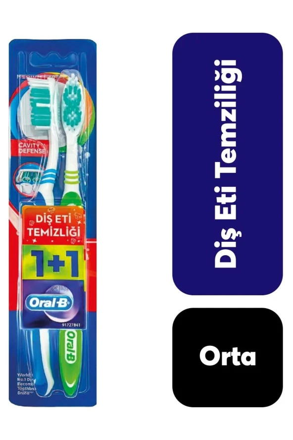 Oral-B Diş Fırçası Diş Eti Temizliği 2 li
