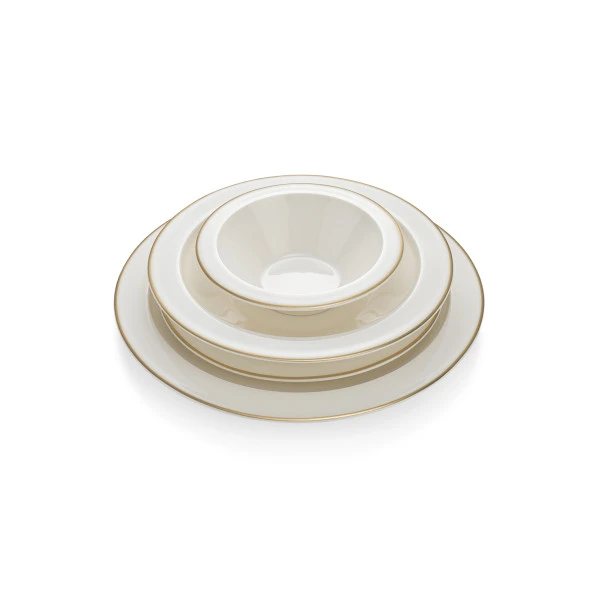 Schafer Tılsım Timeless Yemek Takımı 60 Parça-Gold - 12