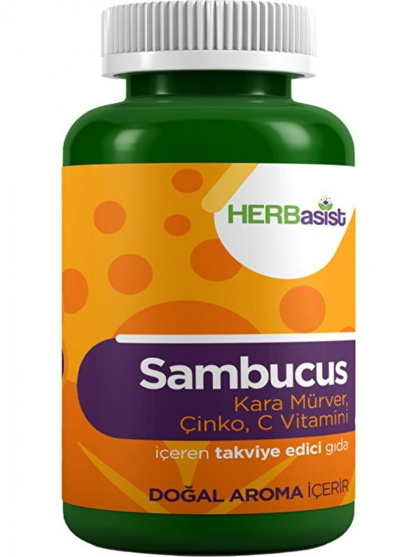 Herbasist Sambucus 30 Çiğnenebilir Form